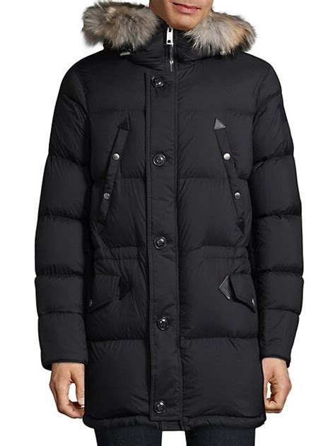 Burberry Hartson Quilted Down Parka Men 